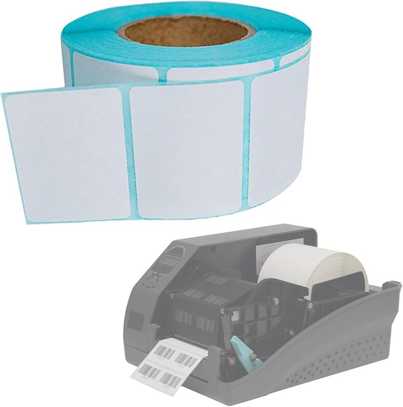 80mm x 60mm White Thermal Label Roll 800 Pcs Water Oil Adhesive Sticker for Barcode Address Food - Image 3